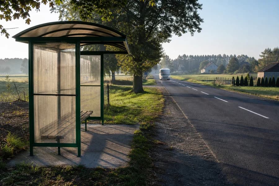 Transport i przystanki na mapie wsi — dojazd bez zgadywania — zdjęcie 2